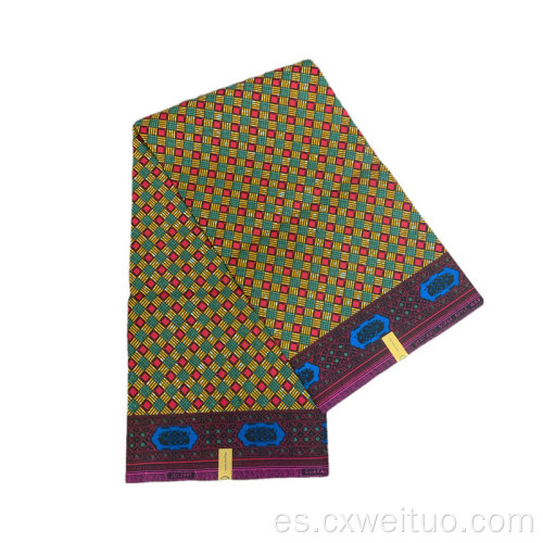 Hot Sale African Wax Fabrics impresas por Yards